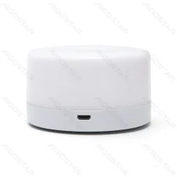 4x akumulatorowa lampka nocna z dotykowym ściemniaczem i USB ciepła barwa dla przytulnego klimatu