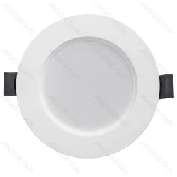 Panel LED podtynkowy okrągły 4W 380lm E6 neutralny do biura