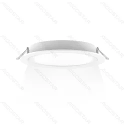 Panel okrągły downlight LED 6W E6 620LM zimne światło do biura