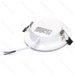 Panel okrągły downlight LED 6W E6 620LM zimne światło do biura