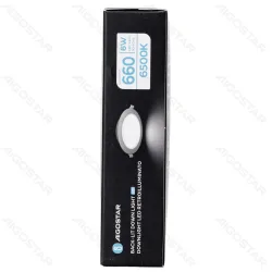 Panel okrągły downlight LED 6W E6 620LM zimne światło do biura