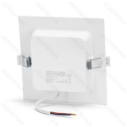 Panel LED Downlight kwadratowy 9W E6 1000lm neutralny do biura