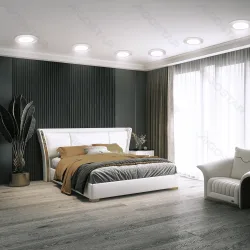 Natynkowy panel LED 6W E6 620LM zimne światło do biura