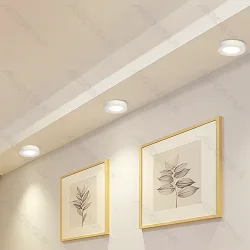 Panel okrągły natynkowy LED 18W 2100lm neutralny do biura