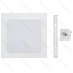 Panel LED E6 Back-Lit kwadratowy 12W 6500K natynkowy do biura energoszczędny