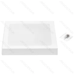 Panel LED E6 kwadratowy natynkowy 18W 6500K 2200lm Aigostar mocne światło do biura