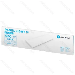 Duży panel LED 50W 5600lm 1200x300mm Aigostar do biura z mocnym światłem