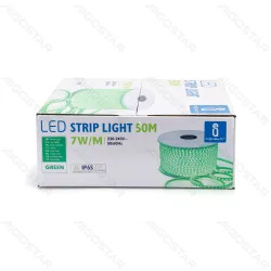 Taśma LED 50m 10mm 230V zielona z układem scalonym do efektownego oświetlenia