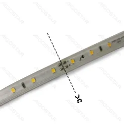 Taśma LED 50m 8mm 230V ciepła z układem scalonym Aigostar do przytulnego klimatu