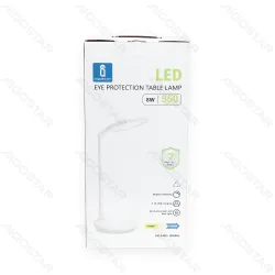Składana Lampa Stołowa LED Biała 8W 3000-6500K