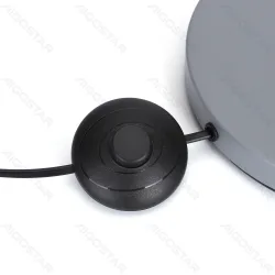 Drewniana lampa podłogowa Aigostar E14 stylowa i trwała do salonu