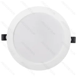 Oprawa sufitowa LED 12W 6500K okrągła wpuszczana 1 szt do biura