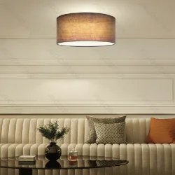 Lampa wisząca Aigostar z tkaniny E27 idealna do przytulnego wnętrza
