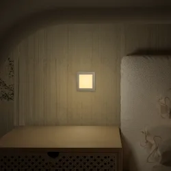 Lampka nocna LED Aigostar 3000K z czujnikiem zmierzchu i 2-stopniowym ściemniaczem do przytulnego klimatu