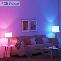 Inteligentna żarówka LED WB C37 E14 6,5W RGB 2700-6500K energooszczędna do salonu