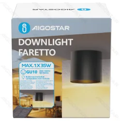 Aigostar oprawa sufitowa natynkowa GU10 praktyczne oświetlenie do domu