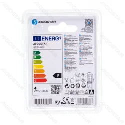 Żarówka LED G9 3,5W 350lm ciepła 3000K energooszczędna do salonu