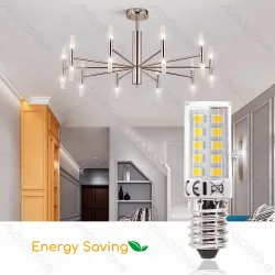 Mini żarówka LED E14 3,5W 350LM zimna barwa do biura energoszczędna