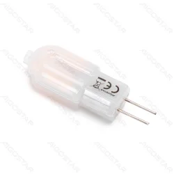 Żarówka LED G4 1,3W=12W 120lm ciepła DC12V mleczna energooszczędna do salonu