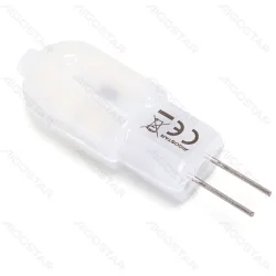 2 x Żarówka LED G4 1,3W 120lm zimna DC12V energooszczędna do biura