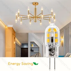 Żarówka LED G4 1,3W 12V ciepła biała 130LM energooszczędna do salonu