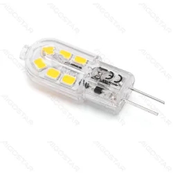 Żarówka LED G4 1,3W 130lm zimna 4000K DC12V energooszczędna do biura