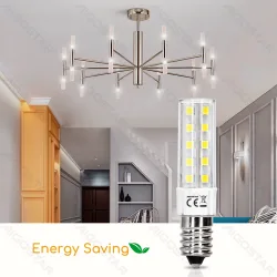 Mini żarówka LED E14 5,5W 550LM zimna barwa do biura energoszczędna