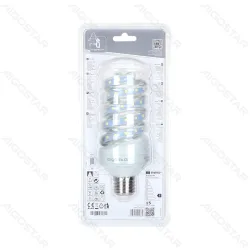 Żarówka spiralna LED E27 15W 1510lm zimna do biura energooszczędna