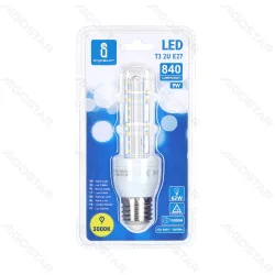 Żarówka LED U 2U E27 9W 840lm ciepła 3000K energooszczędna do salonu
