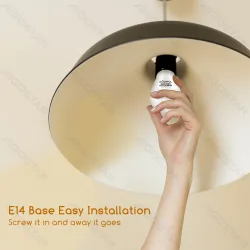 Żarówki LED G45 E14 7W 3000K 2 sztuki w blistrze do salonu energoszczędne