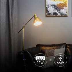 Żarówka LED R80 E27 12W 3000K 1170lm ciepła do salonu energooszczędna