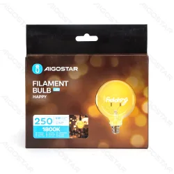 Ozdobna żarówka LED Filament Happy E27 4W 250lm do przytulnego klimatu