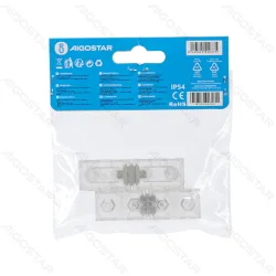 Złączka L do taśmy LED 230V 8mm Aigostar zapewniająca wygodne łączenie