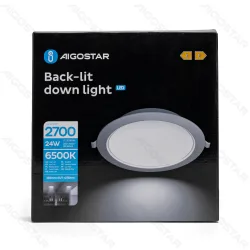 Panel podtynkowy LED 24W 2700lm barwa zimna energooszczędny do biura
