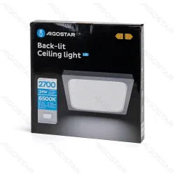 Panel natynkowy LED 24W 2700lm zimna barwa do biura