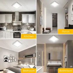 Panel kwadratowy natynkowy LED 9W 850lm zimny do biura energoszczędny