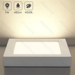 Panel kwadratowy natynkowy LED 9W 4000K 850lm Aigostar do kuchni