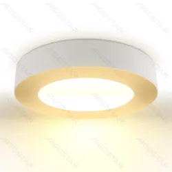 Panel okrągły natynkowy LED 18W 1880lm ciepły Aigostar do salonu energoszczędny