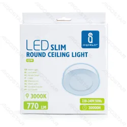Panel natynkowy LED 12W E6 ciepły 1190lm Aigostar do przytulnego wnętrza