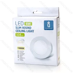 Panel natynkowy LED 6W E6 525lm światło naturalne do biura