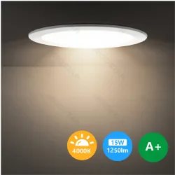 Panel podtynkowy LED 15W E6 neutralny 4000K 1535lm Aigostar do biura