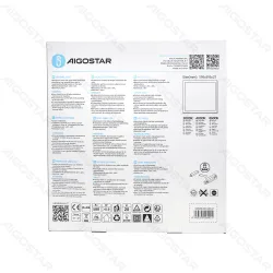 Duży panel LED 40W 60x60 cm CCT 3000K/4000K/6500K energooszczędny do biura