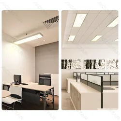 Duży panel LED 40W 120x30 cm 4600LM neutralny do biura energoszczędny