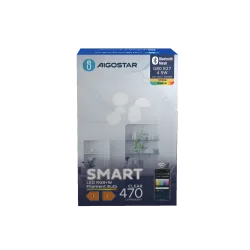 Inteligentna żarówka Bluetooth Mesh G80 4,9W RGBW Aigostar energooszczędna