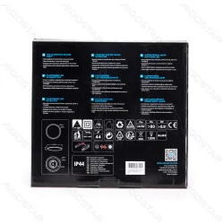 Ultracienka lampa sufitowa LED 18W RGB+CCT z regulacją barwy światła do salonu