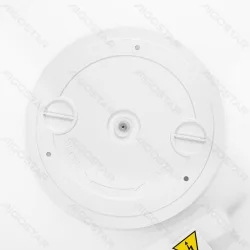 Ultracienka lampa sufitowa LED 18W RGB+CCT z regulacją barwy światła do salonu