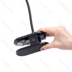 Lampa biurkowa LED na klips 2,5W USB neutralna 4000K do biura