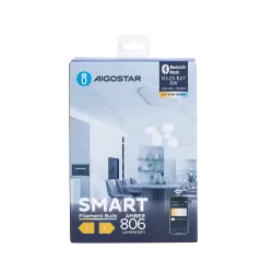 Inteligentna żarówka Bluetooth Mesh G125 6W CCT Aigostar energooszczędna do salonu