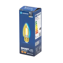 Inteligentna żarówka Bluetooth Mesh C35 4,5W E27 2700-6500K energooszczędna do salonu i biura