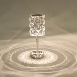 LED Table lamp Ambient PS Transparent 1W Three Color Temperatures 1800mAh